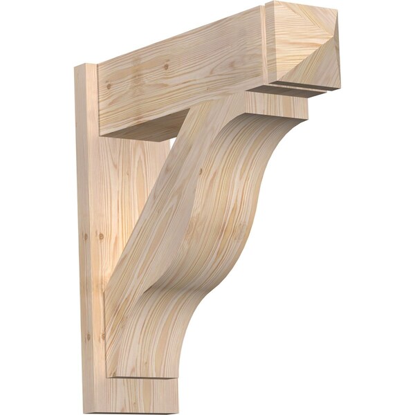 Ekena Millwork Funston Smooth Arts and Crafts Outlooker, Douglas Fir, 7 1/2"W x 26"D x 26"H OUT08X26X26FST03SDF - main